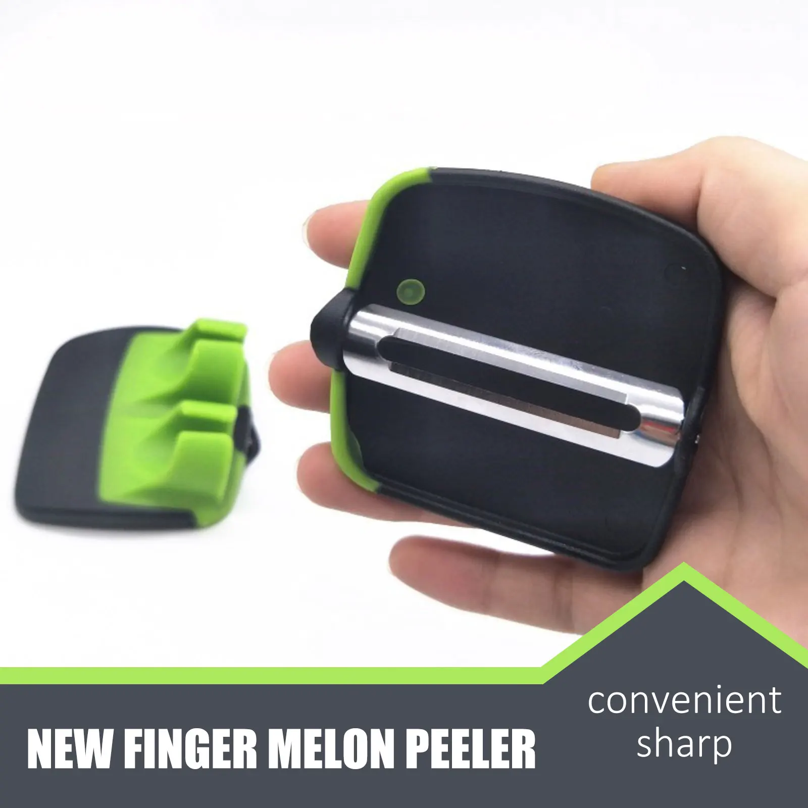 

New Finger Peeler Two Finger Planer Fruit Melon Planer Fruit Knife Multifunction Planer Fruit Peeler Kitchen Convenient Tool
