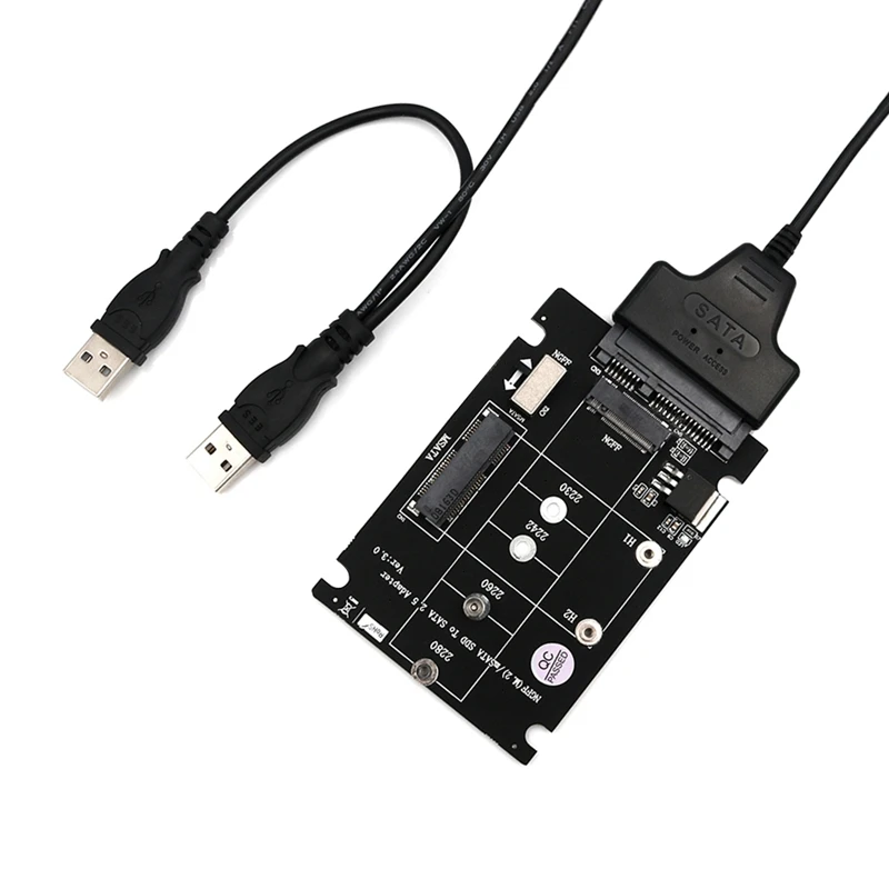 2 порта M.2 NGFF ключ B &amp MSATA SSD к USB 0 адаптер конвертер ридер карта | Компьютеры и офис