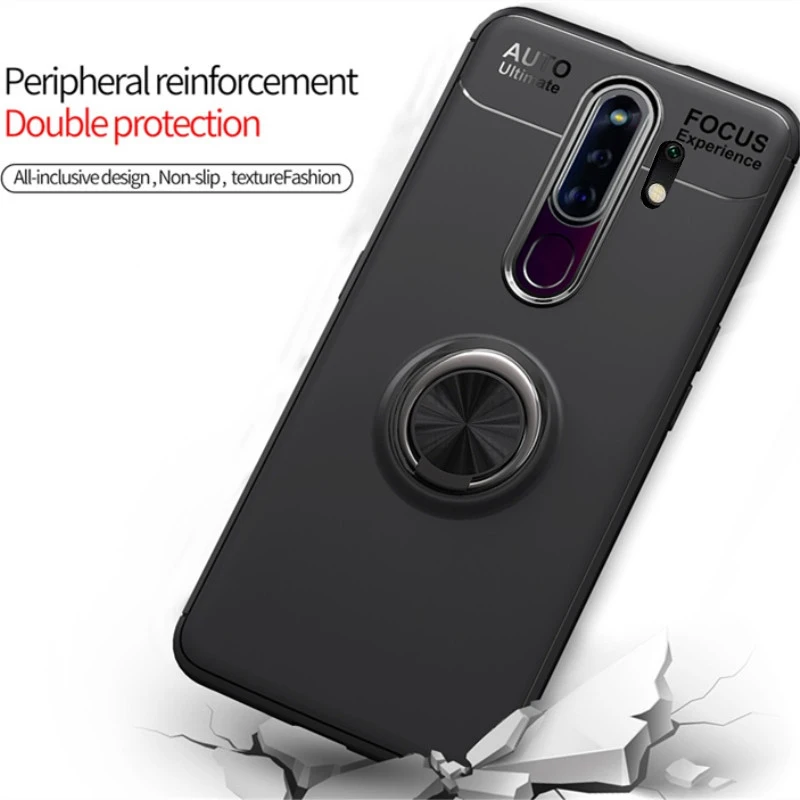 3-в-1 защитное стекло + магнитное кольцо чехлы на Redmi-Note-8-Pro камера объектив пленка