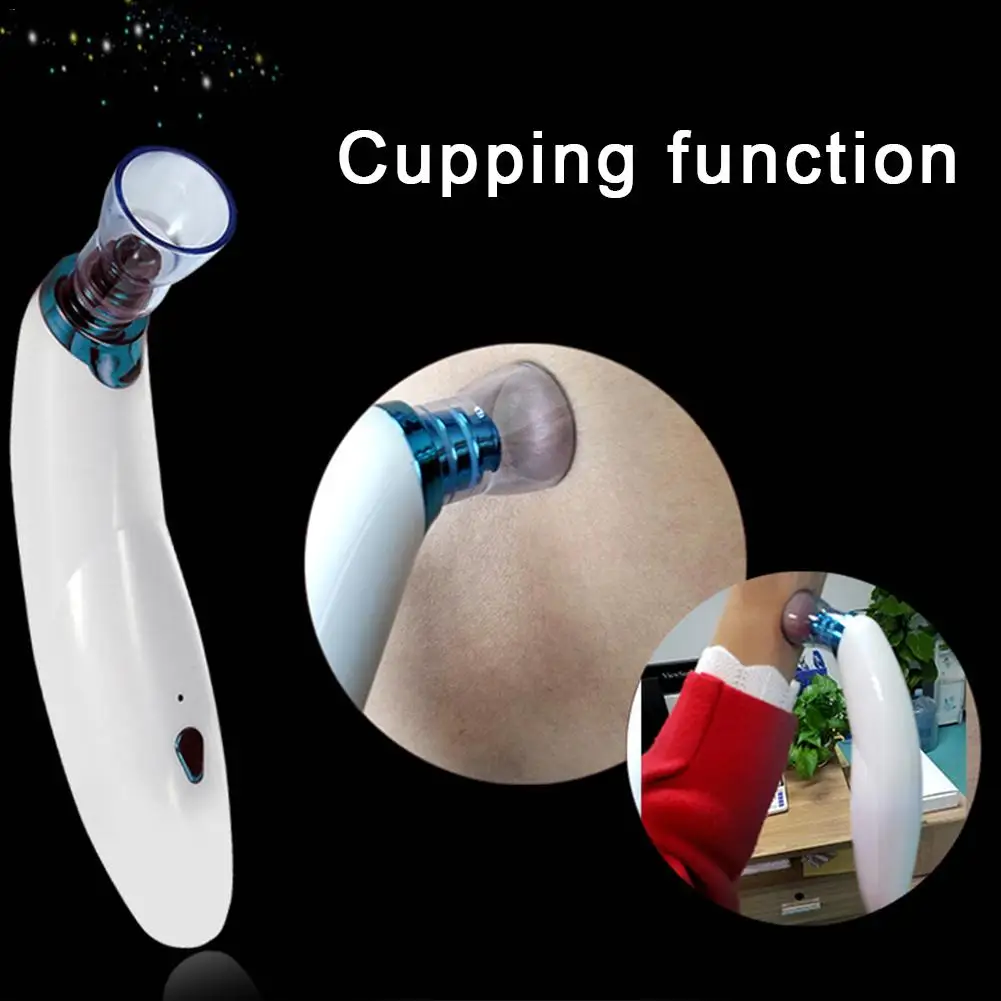 Электрический вакуумный отсос для угрей пор лица с 5 зондами удаления