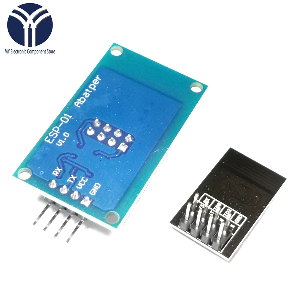 ESP8266 ESP-01 серийныйl wi-fi Беспроводной модуль адаптера 3 V 5V Esp01 коммутационная