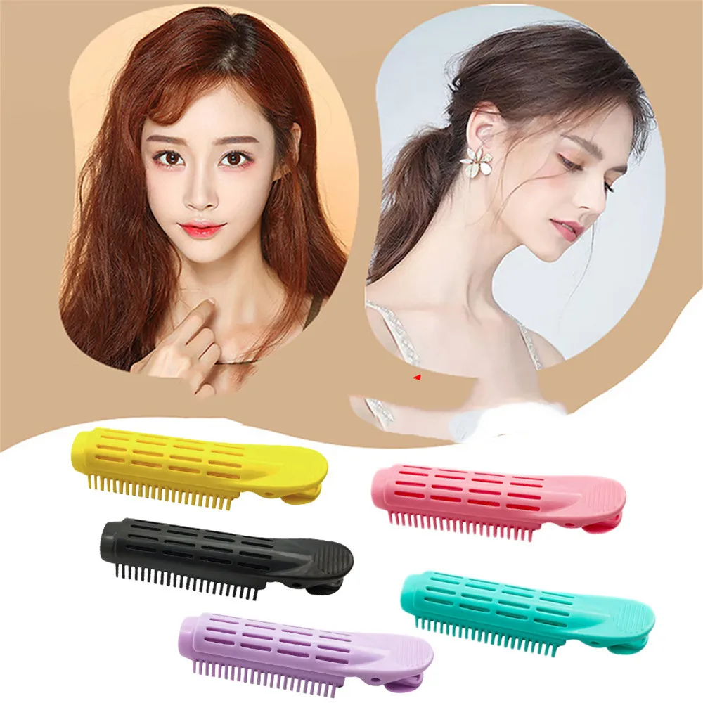 

1Pc Hair Curler Clips Clamps Roots Perm Rods Styling Rollers Hair Root Fluffy Bangs Hair Styling Pins Part Supplies Accessories