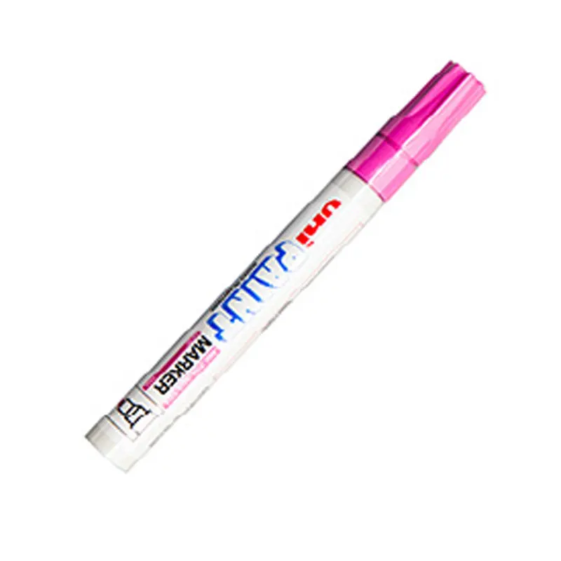 Pink 1Pcs Uni красочные художественные маркеры, маркеры для рисования, школьные канцелярские принадлежности, канцелярские принадлежности, маркерная ручка, перманентные художественные маркерные ручки, PX-20 - Цвет: Pink 1Pcs