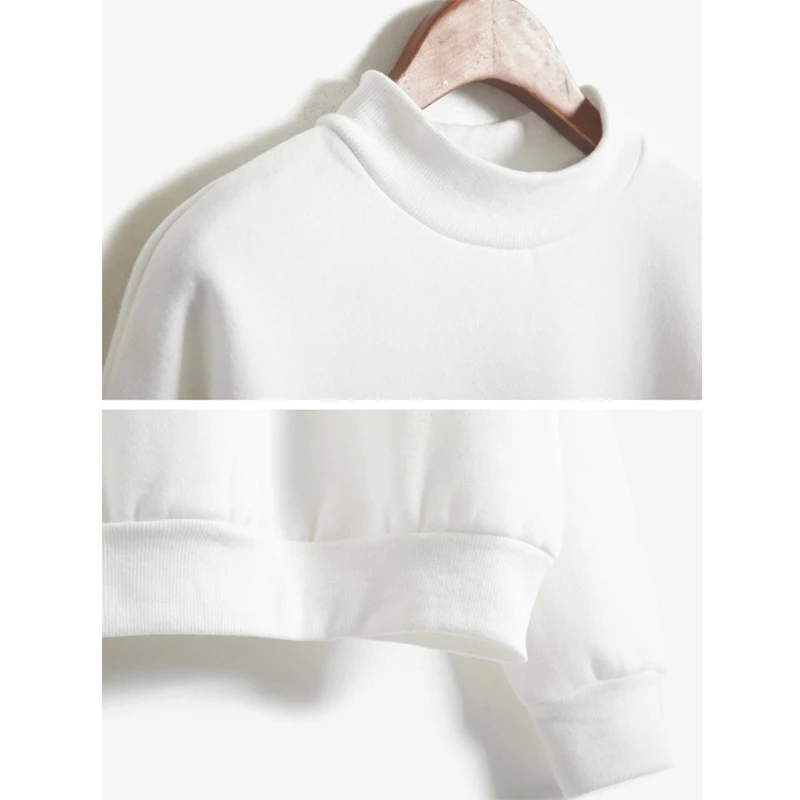 

In A World Full Of Roses Winter&spring Tops Print Hoodie Women Long Sleeve Sweatshirt Korean Fashion Streetwear Vogue 90s