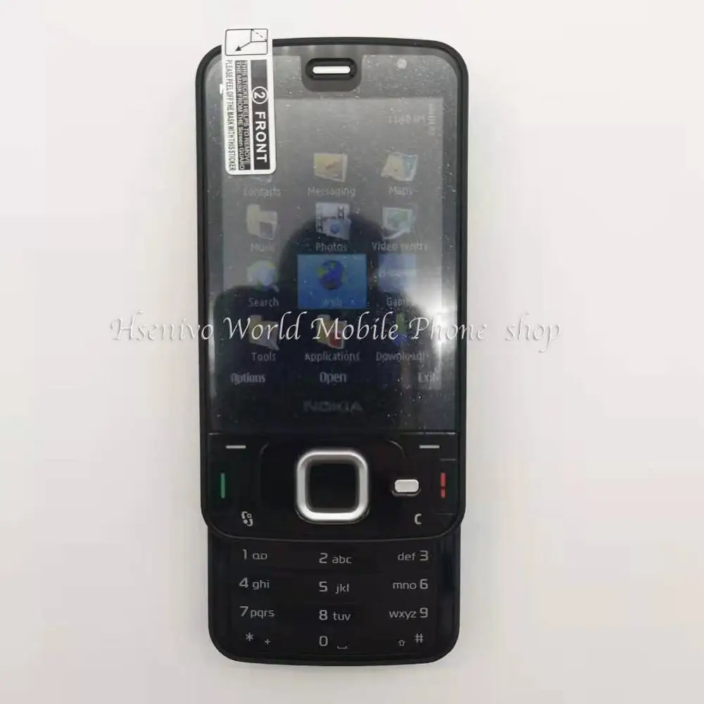 Восстановленный Nokia N96 оригинальный телефон GSM 3G 16 Гб Внутренняя память WIFI GPS 5 МП 1