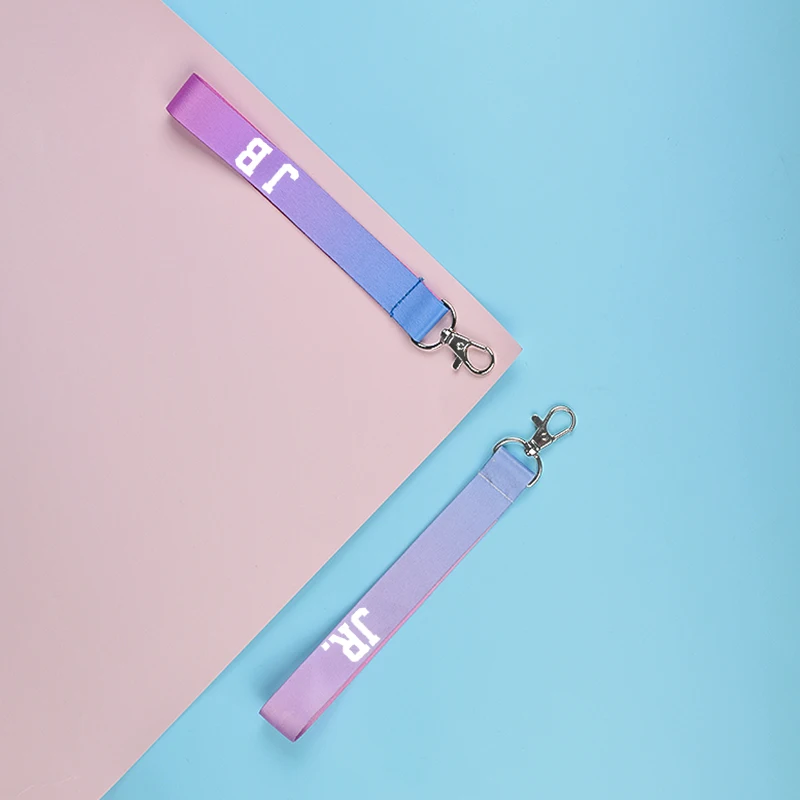 KPOP GOT7 брелок градиентный цвет держатель для мобильного телефона ремень Джексон JB