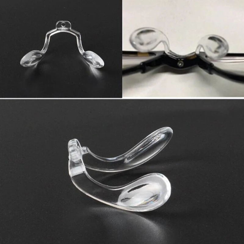 2 шт Силиконовые противоскользящие накладки на носоупоры u-образные носоупоры для очков и солнцезащитных очков очки аксессуары для очков