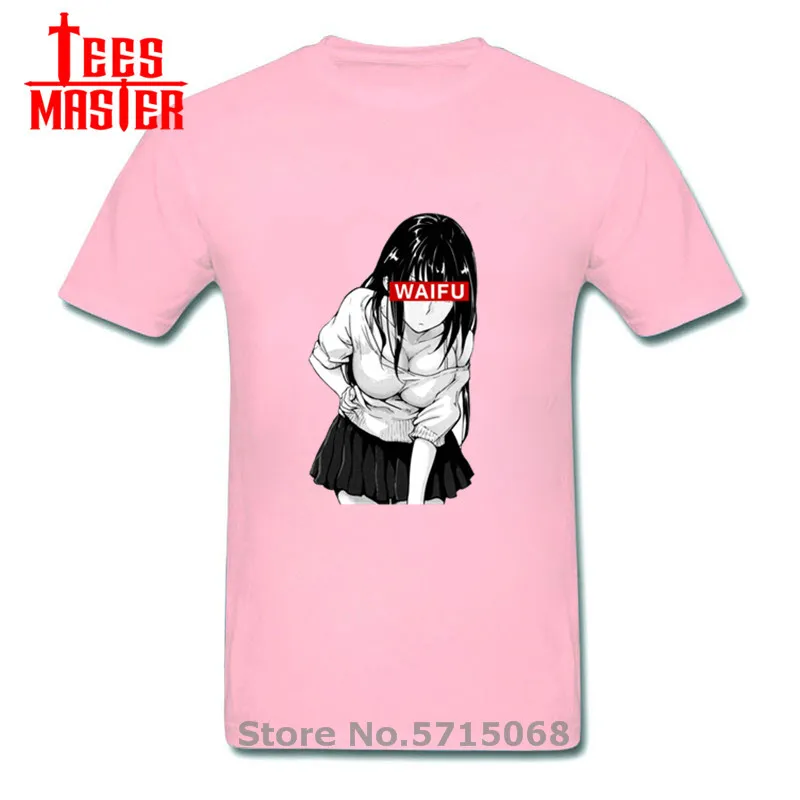 Футболка мужская с коротким рукавом из японского аниме Эротичная