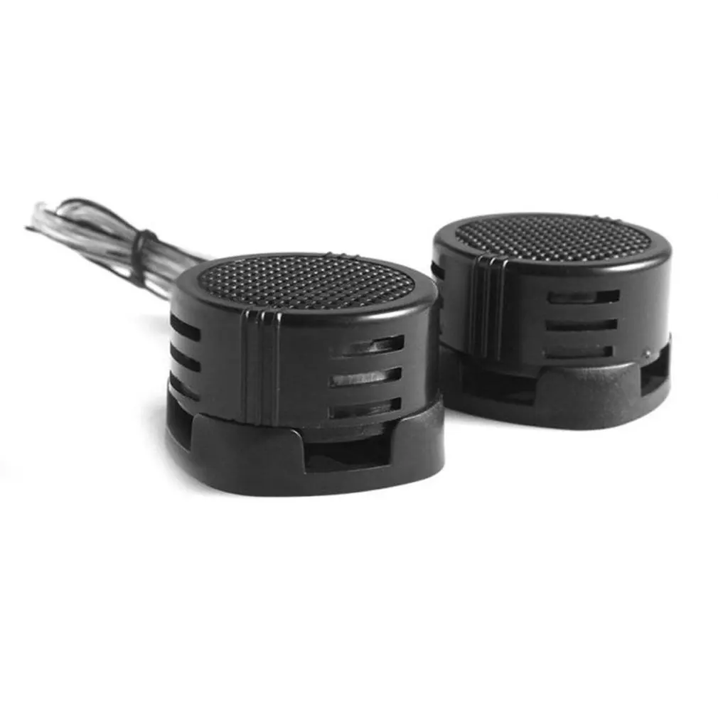 

2pcs 500w Car Power Built-in Sturdy and Durable Crossovers Auto Loud Speakers Dome Tweeter Compact Size