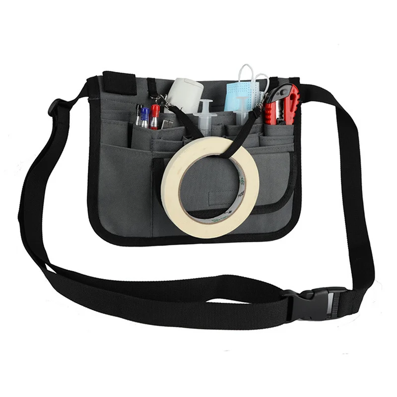 

1Pc Work Organizer Tool Bag Multi-functional Tools Bag Waist Pouch Belt Storage Holder Case For Medica Scissors Care Kit Tool