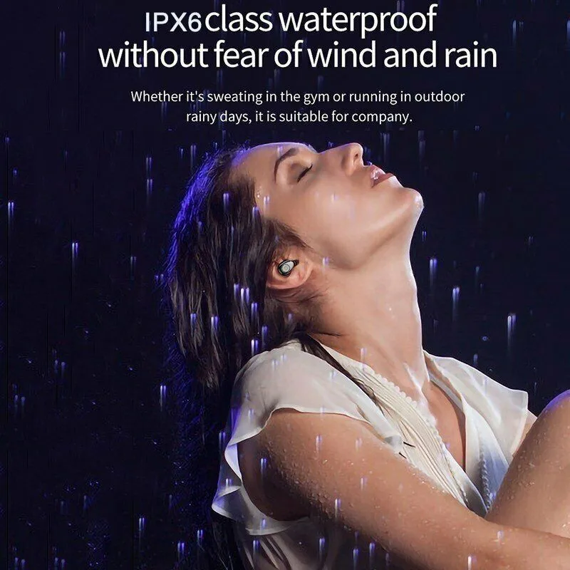 Наушники вкладыши TWS с Шум шумоподавления игровая клавиатура Bluetooth 5 0 наушники 5D