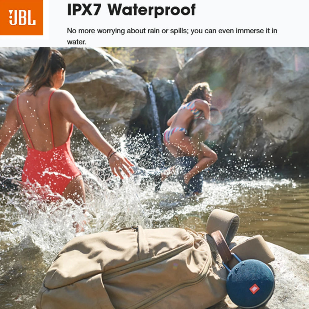 JBL CLIP 3 оригинальный беспроводной Bluetooth динамик IPX7 водонепроницаемый спортивный с