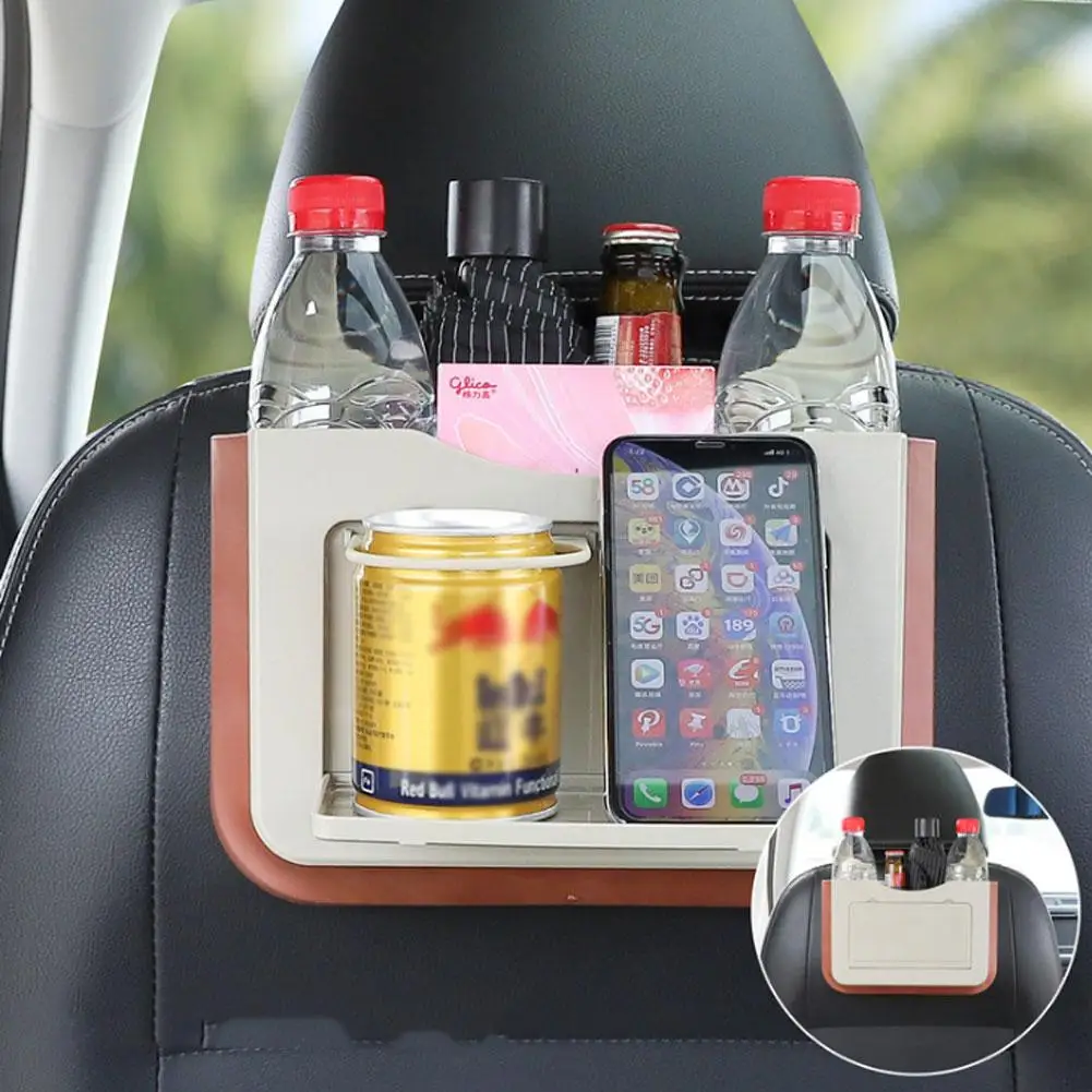 

Складная Автомобильная мусорная корзина, многофункциональное водонепроницаемое ведро для хранения зонтов, подвесное автоматическое ведр...