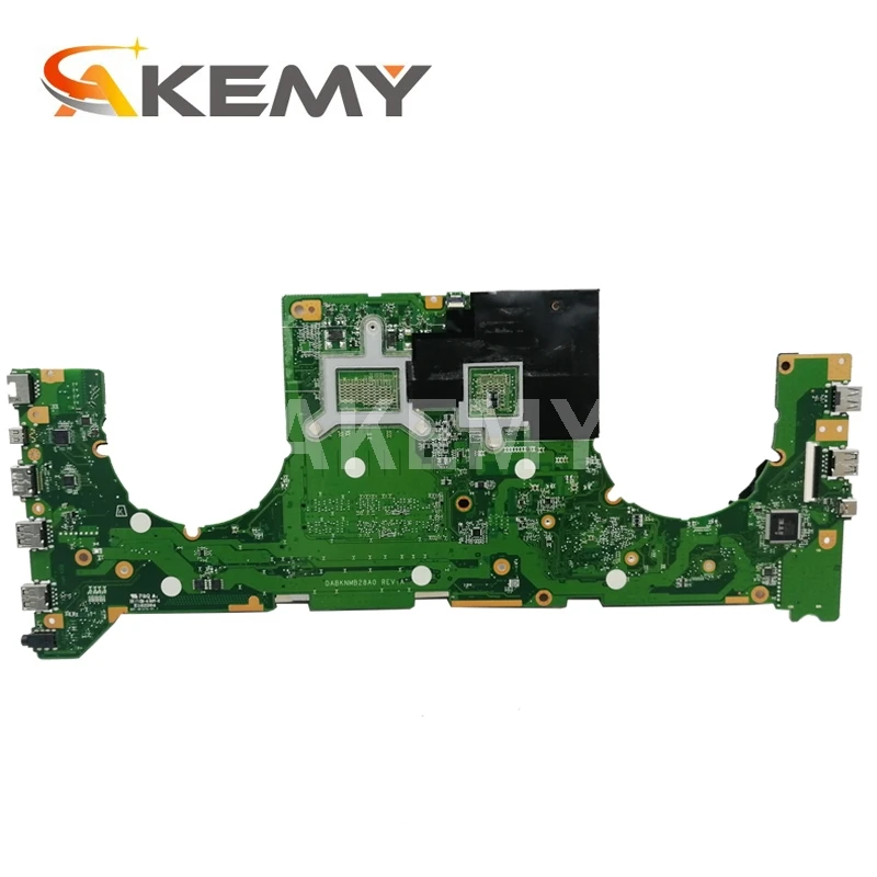 Verkaufen Akemy DABKNMB28A0 Laptop Motherboard Für For Asus ROG Strix GL703VD GL703V Original Mainboard I7-7700HQ GTX1050