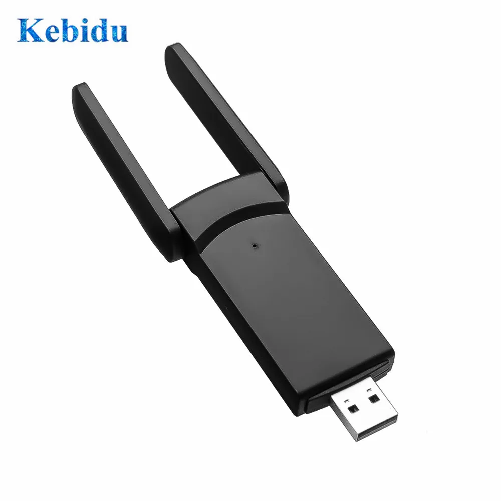 Usb Wi-Fi адаптер KEBIDU 1900 Мбит/с двухдиапазонный Wifi ресивер 2 4 ГГц 5 0 внешняя