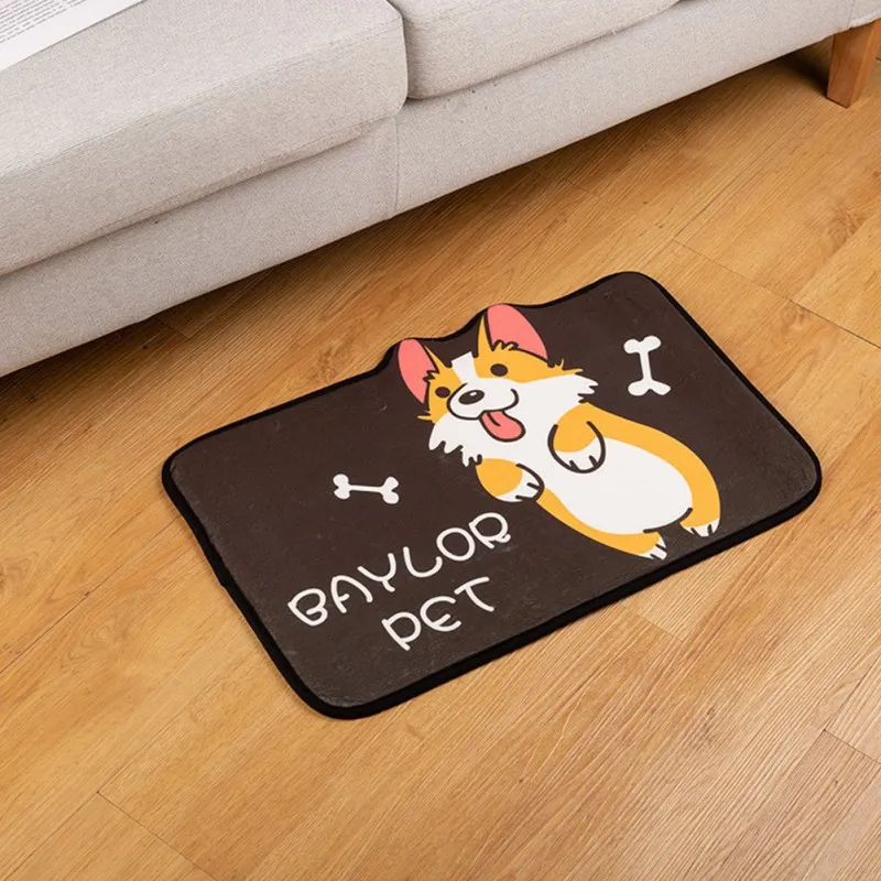 Мягкий Нескользящий напольный коврик для домашних питомцев гостиной ванной