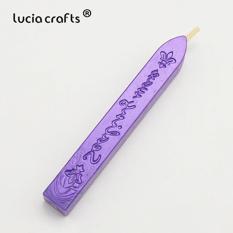 Распродажа! Lucia crafts 9*1,1*1,1 см красочные уплотнительные восковые палочки штамп воск для документов запечатывания 1 шт./лот I1108