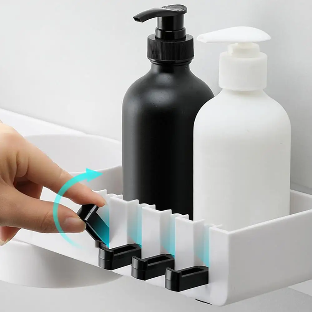 1 шт. угловая полка для душа Ванная комната держатель шампуня кухня вращение