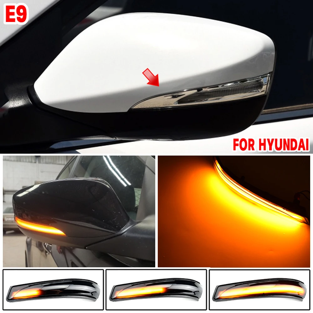 Светодиодный поворотник для зеркала заднего вида Hyundai Elantra GT Avante MK5 MD UD Veloster i30 GD