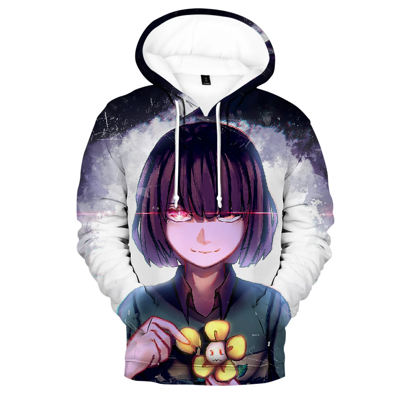 Толстовка Мужская/женская с 3D-принтом классический свитшот аниме принтом Undertale