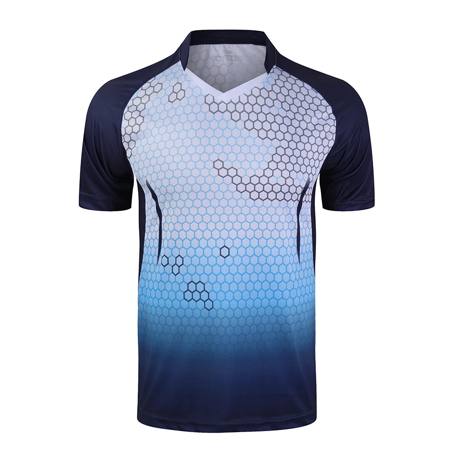 

New sport badminton shirts Running shirts Men Women jogging shirts ,Table Tennis shirts Quick-Dry sports shirt Free Customzie