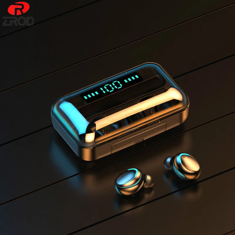 TWS 5 0 Bluetooth наушники сенсорные беспроводные с микрофоном спортивные беговые