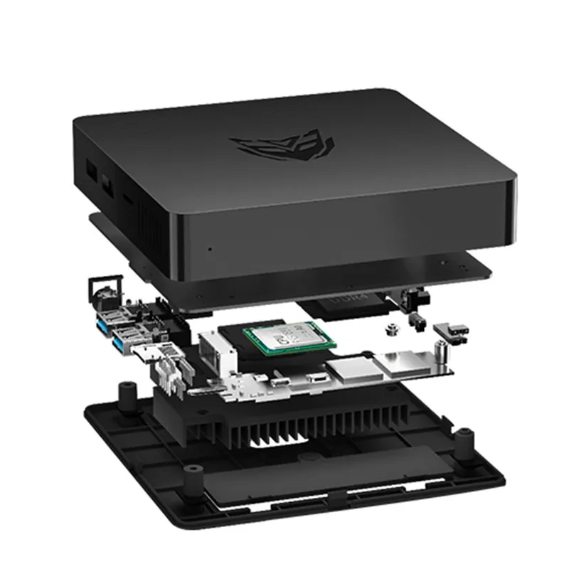 Мини ПК B1 Plus Windows 10 6 ГБ ОЗУ 64 Гб ПЗУ Intel Celeron N3350 медиаплеер 2.4G5G Wi Fi 1000M LAN Bluetooth4.2 Smart TV