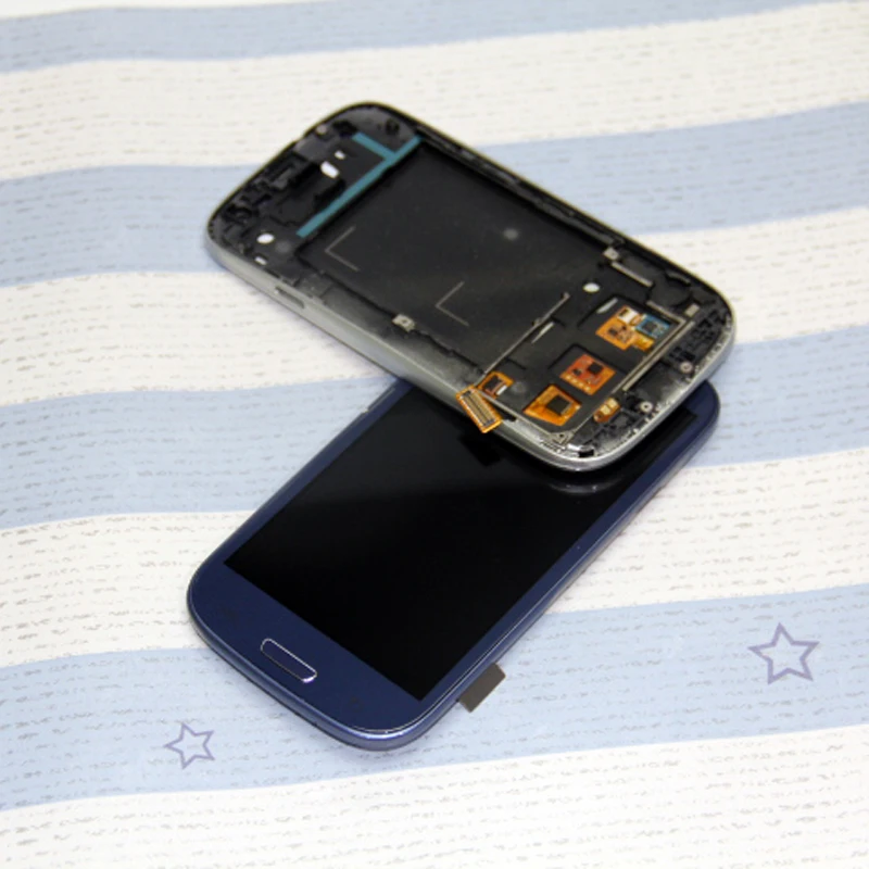 I9300 ЖК дисплей 4 8 &quotдля SAMSUNG GALAXY S3 III i9300 ЖК-дисплей с цифрователем сенсорного вода