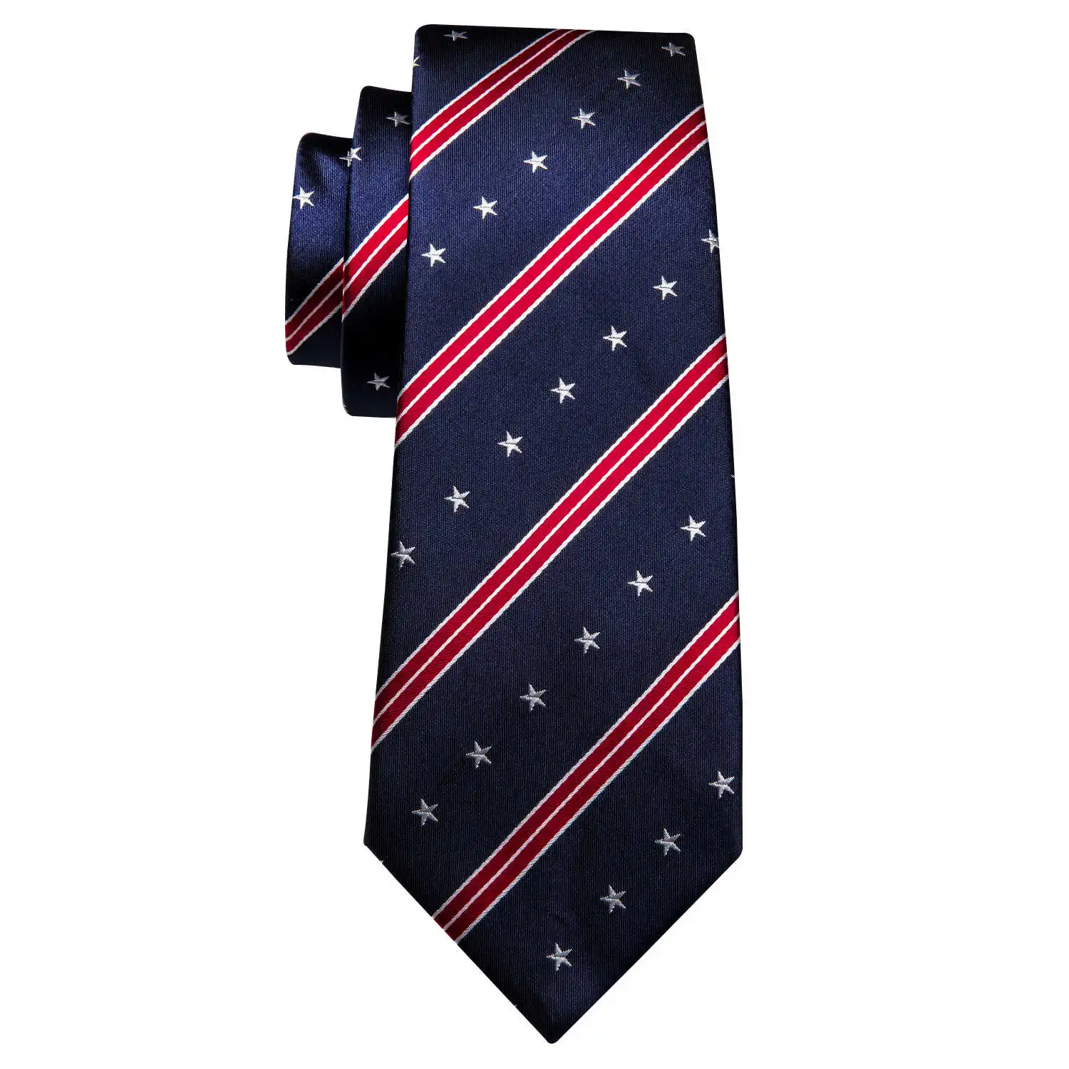 

Mode male blue skull 8.5cm silk handkerchief ties for business man