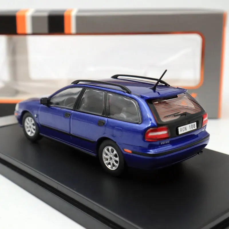 Премиум X 1:43 для V ~ VO V40 2001 металлик темно синий PRD441 Ограниченная серия игрушки
