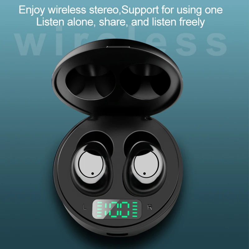 

ROCKSTICK J1 Wireless Bluetooth 5.0 TWS Earphone Mini Earbuds With Charging BOX Noise Canceling Sport Headset For all smartphone