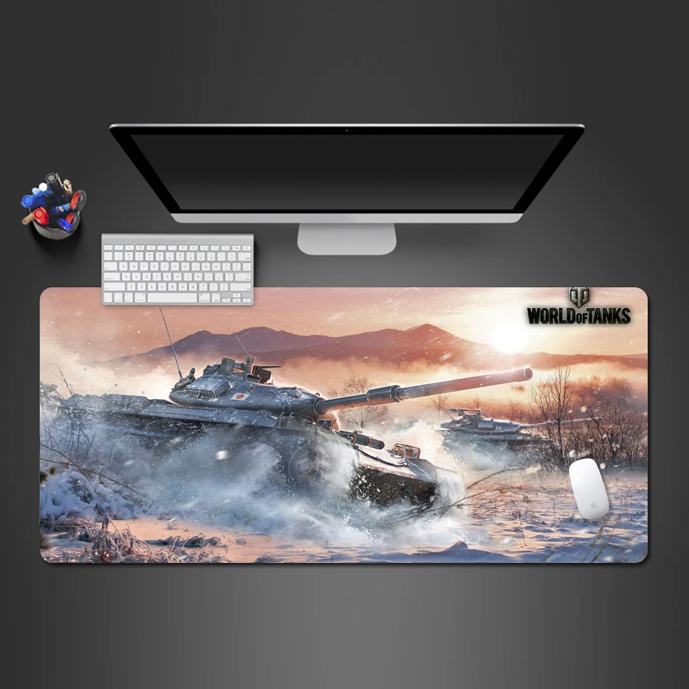 СУПЕР Вперед World Tanks коврик для мыши Wot Профессиональная игра большой Мыши