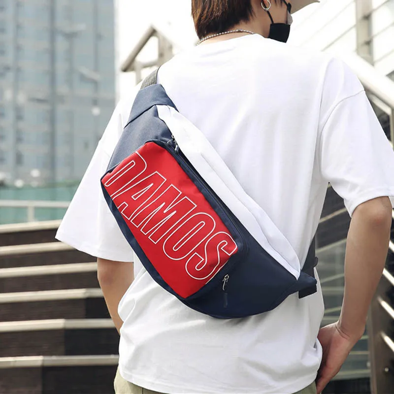 Поясная Сумка унисекс для женщин забавная нагрудная сумочка из ткани Оксфорд с