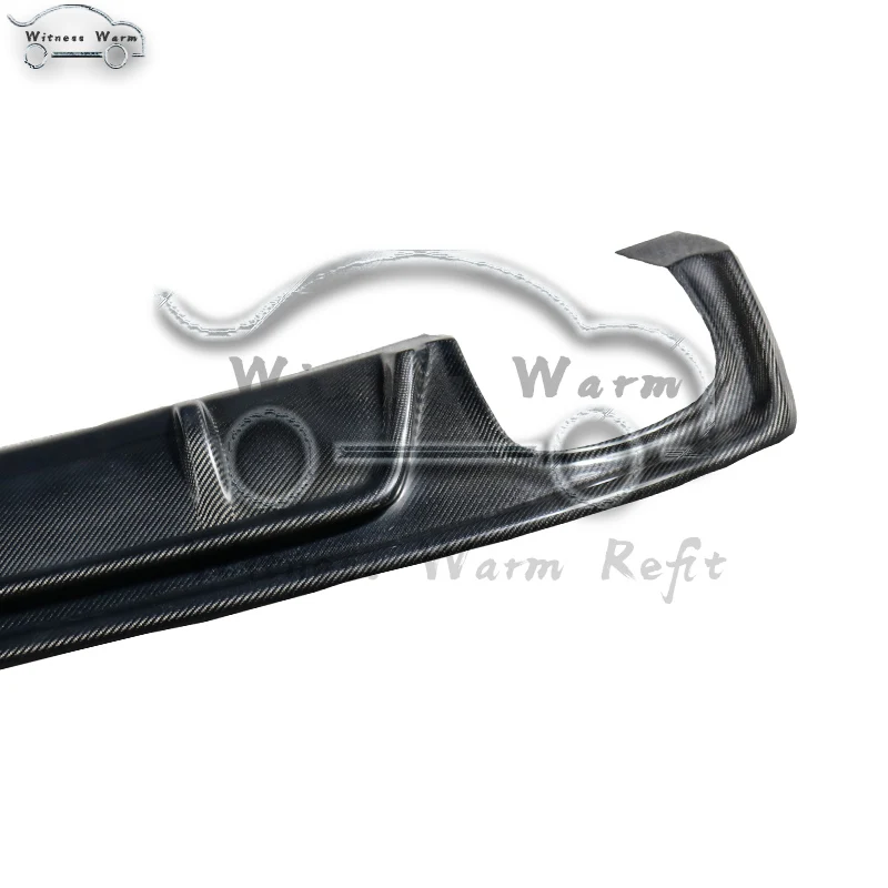 A4 B8.5 Spoiler Carbon Fiber Rear Bumper Diffuser Lip Spoiler For Audi Sport Sline And S4 Model 2013