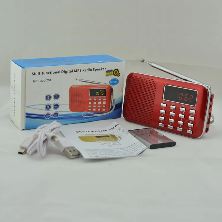 EONKO L-218 Super Bass HIFI FM-радио динамик с TF USB AUX фонариком перезаряжаемая батарея - купить