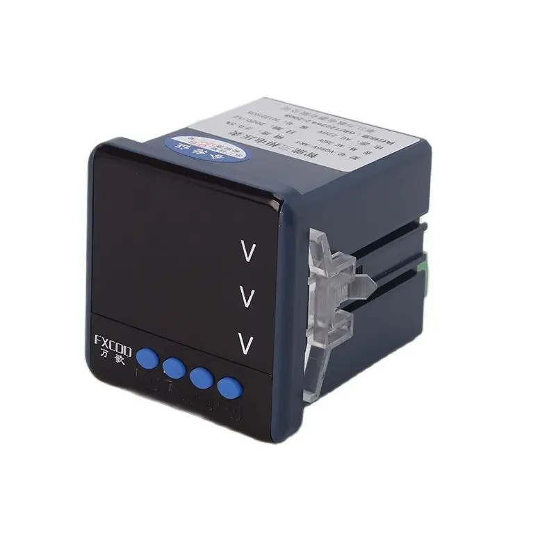 Интеллектуальный трехфазный вольтметр с цифровым дисплеем высокоточный