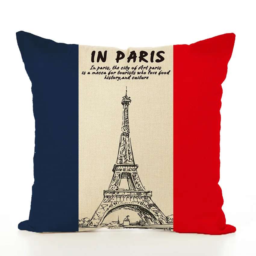 Кантри наволочка с изображением флага Канада английская Америка Франция Китай