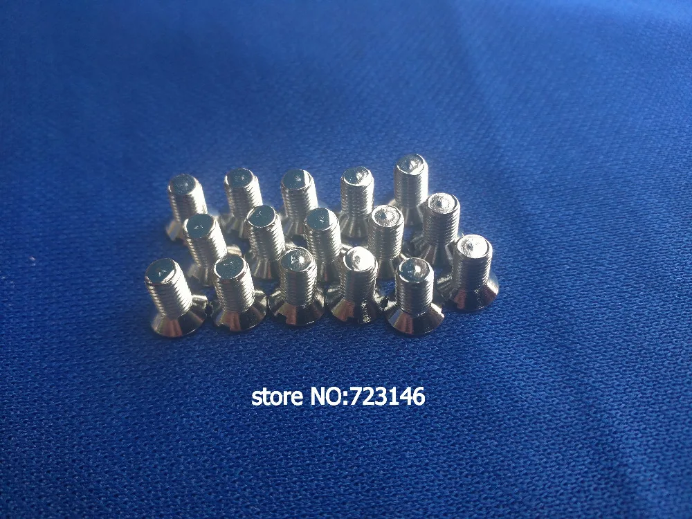 

50pcs NEEDLE PLATE SCREWS for juki brother pfaff durkopp adler siruba yamato typical FEATHERWEIGHT 221 222 301