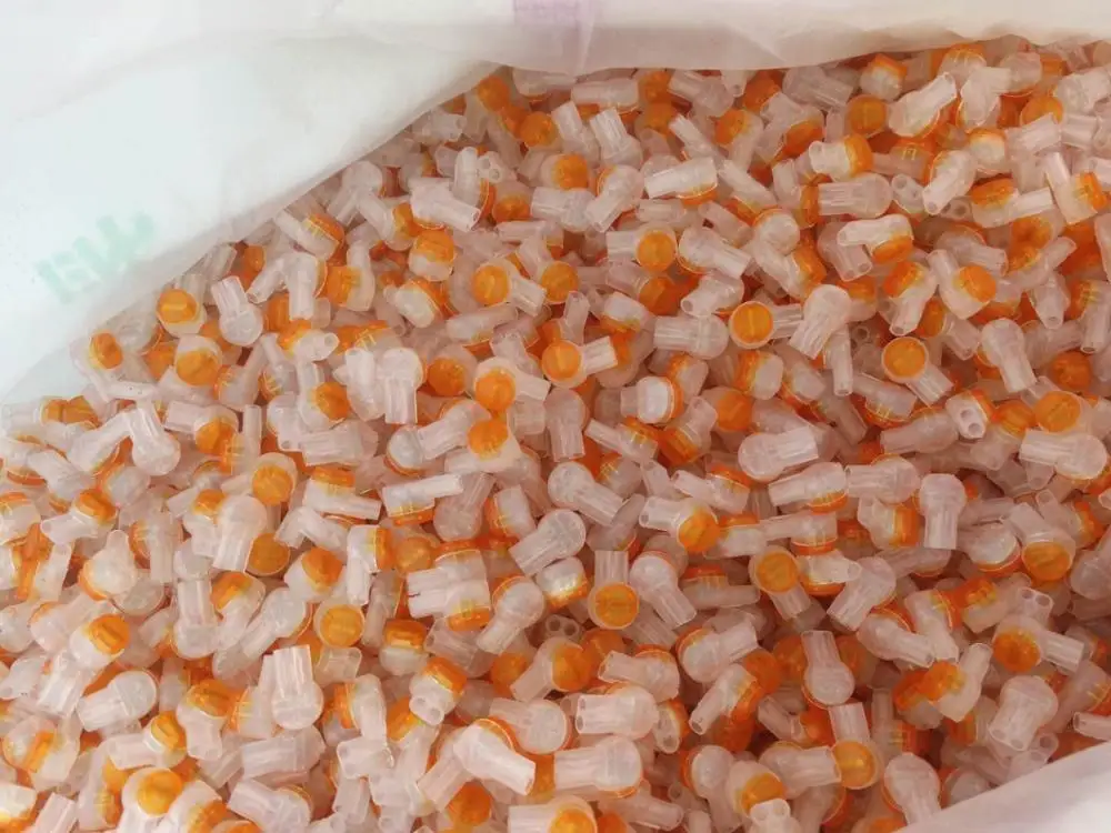 Quality Assurance 100PCS Scotchlok UY2 K2 Connector Grease Filling Butt Wire Line Terminal For Telephone Network Connection