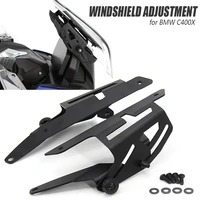motorcycle c400 x windscreen adjusters stand cnc windshield bracket fits for bmw c400x c 400 x windshield adjustable