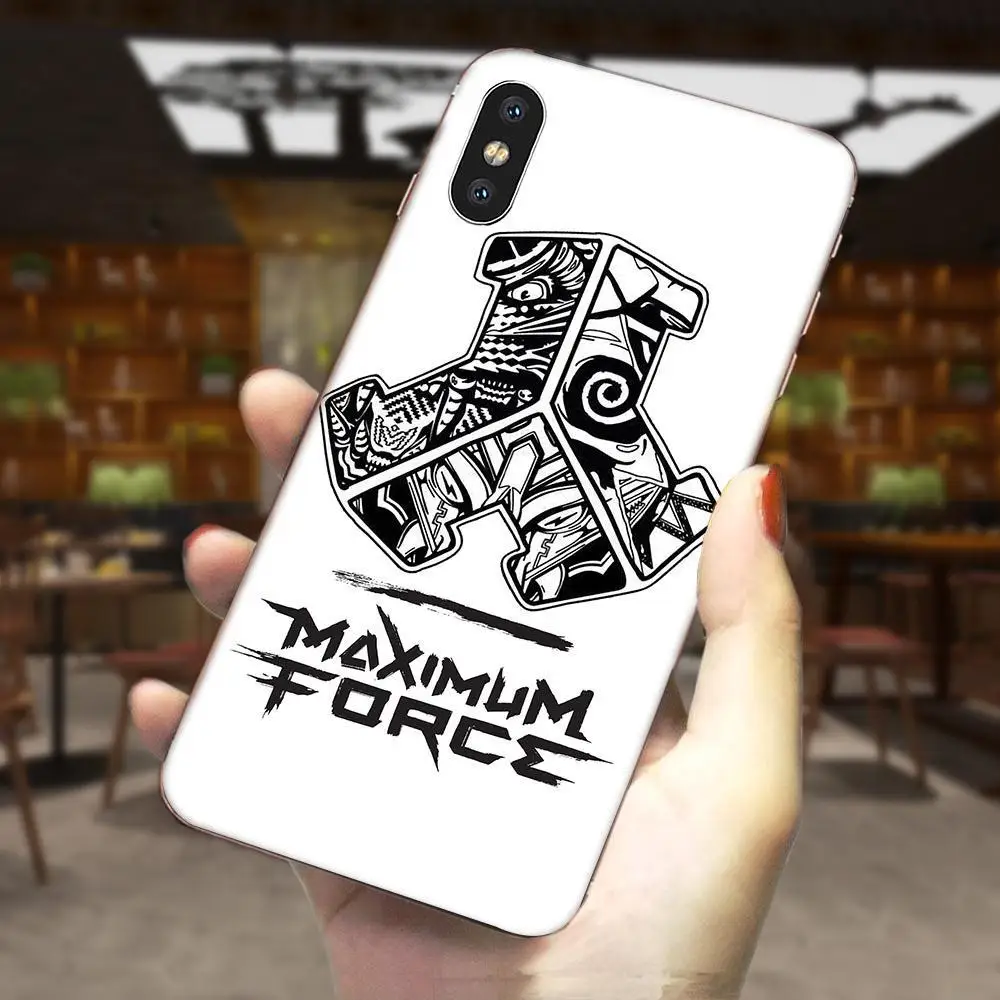 Defqon 1 Мягкий Силиконовый ТПУ прозрачный протектор для Apple iPhone 4 4S 5 5C 5S SE 6 6S 7 8 11 Plus Pro