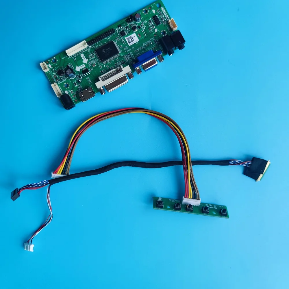 

Kit for LTN140AT07-301/L05/F01/401 1366*768 14" Screen WLED Controller board DVI LED VGA LCD M.NT68676 monitor HDMI-compatible