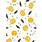 С рисунком персонажей из мультфильма на Хэллоуин тыквы летучей мыши на виниловых фонов для фото студии мечтательной тематикой для детей Детский фон с фотографиями Фотокабины