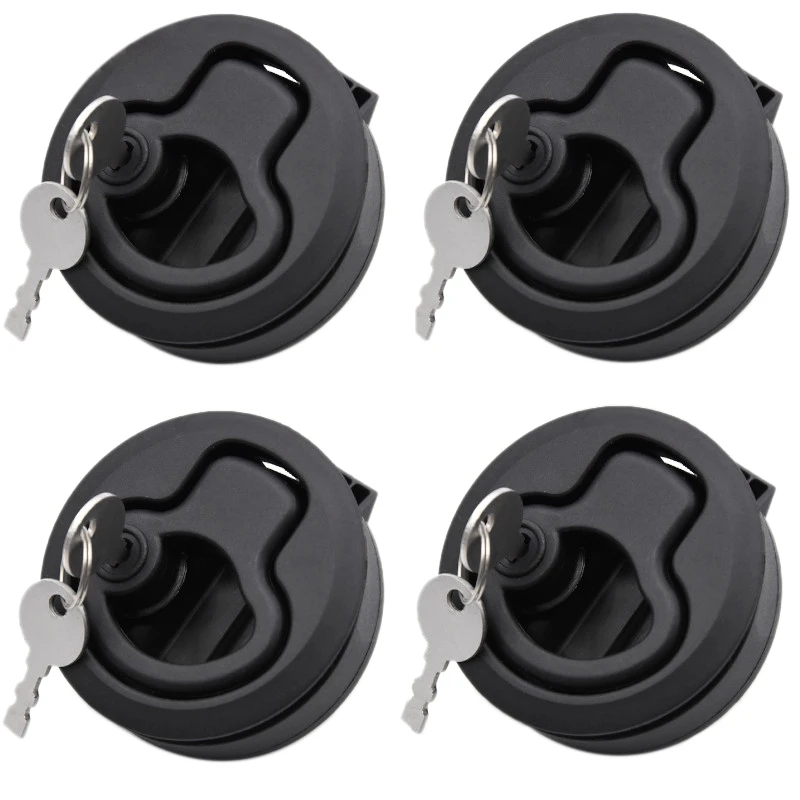 1/4 дюйма двери весло ручка защелка Круглый Потяните защелки палуба лодки люк