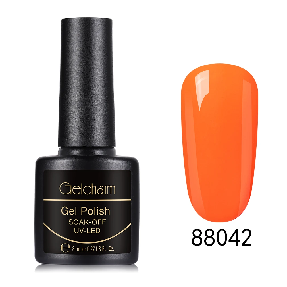 88042 Gelcharm 8 мл сменная серия Гель-лак для ногтей УФ светодиодный отмачиваемый лак для ногтей Блеск для ногтей салон маникюрный лак - Цвет: 88042
