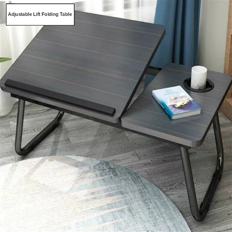 Factory Direct Adjustable Lifting Children Table Students Desktop Laptop Bed Desk Dormitory Learning Lazy Foldable Panel | Мебель