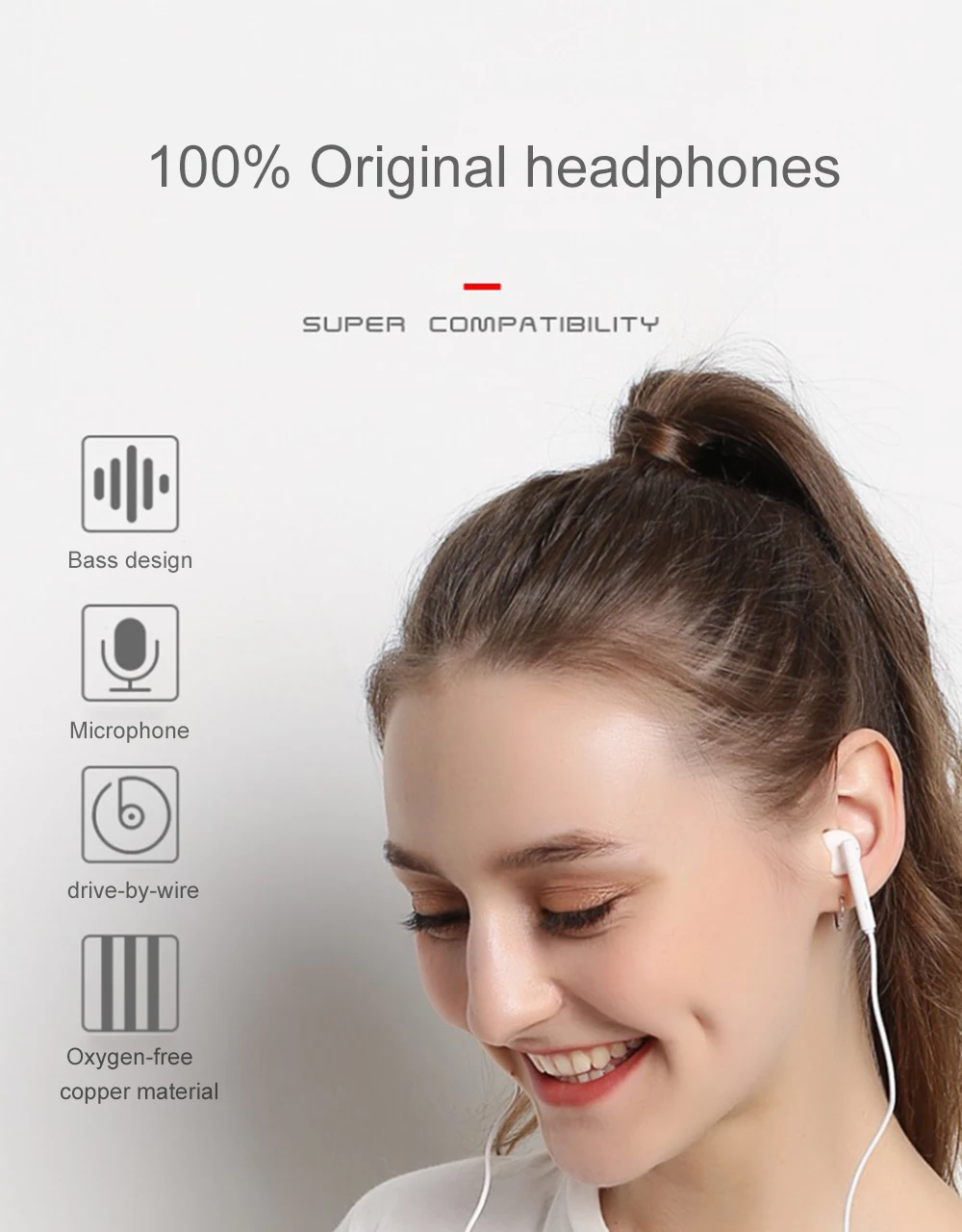 Новинка,, huawei Honor AM115, гарнитура, 3,5 мм, вкладыши, наушники, динамик, проводной контроллер для huawei P10 P9 P8 Mate9