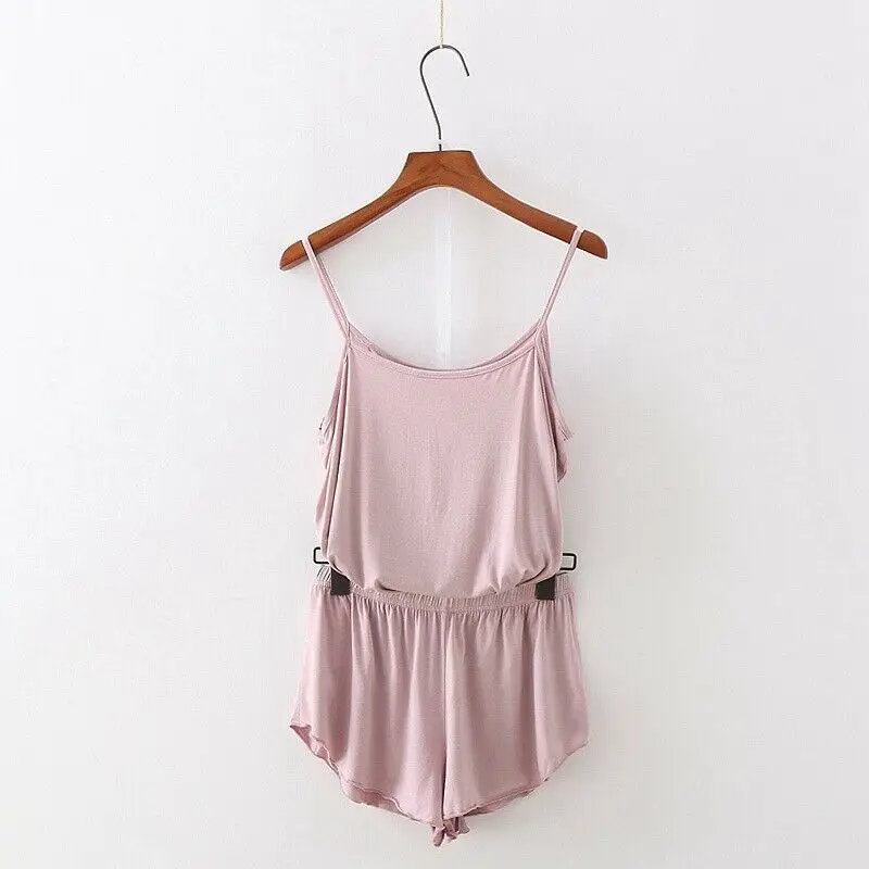 Комплект пижамный женский из двух предметов пикантное нижнее белье на бретелях и