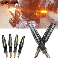 motorcycle accessories led plastic 38v turn signal light direction indicators amber light for yamaha mt07 mt09 mt10 fjr1300