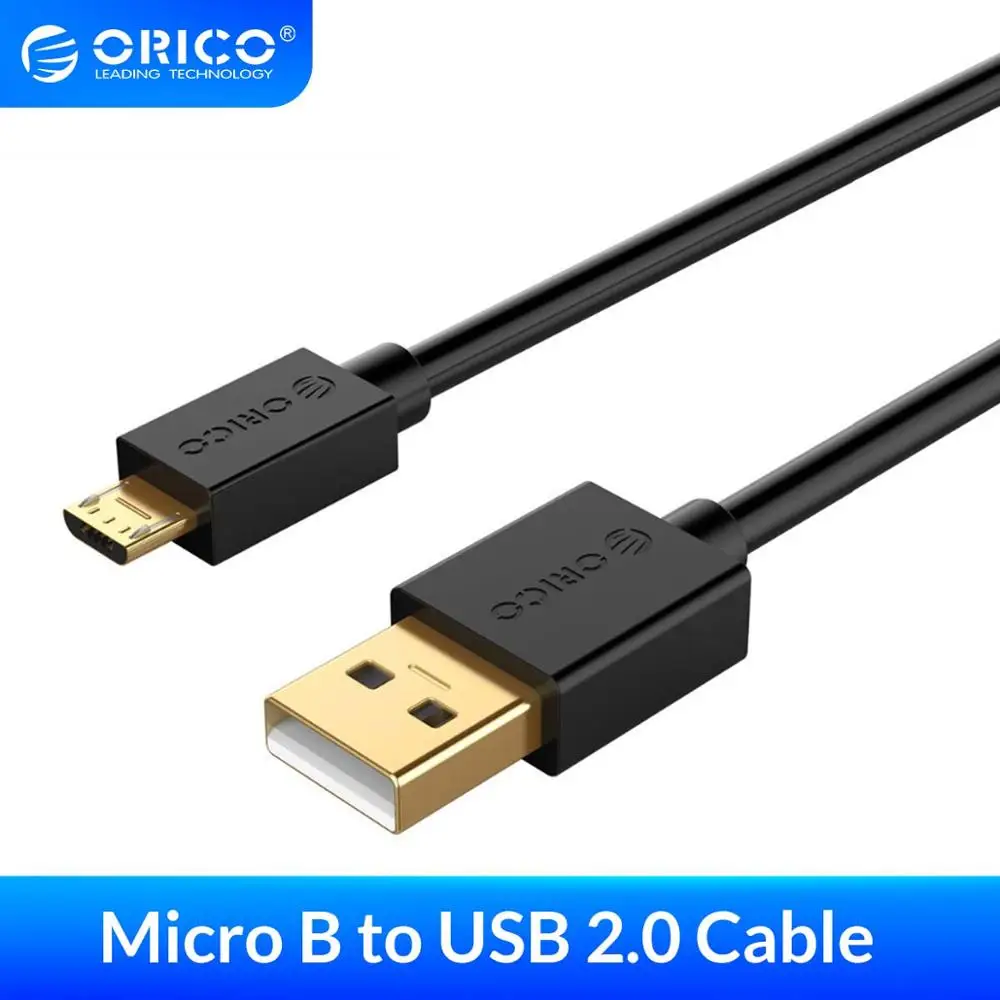 

ORICO Micro B to USB Cable Data Transfer Cable Charging Cable 2A Output For Huawei Mi Andriod Phone Power Bank Data Cable